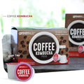Greenside Kombucha Coffee (Pack of 2) Probiotics- 900mg-Gut Health-Energy Boost- 20 Single Serve cups.