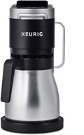 Refurbished Keurig K-Duo Plus Coffee Maker, Single Serve and 12-Cup Carafe Drip Coffee Brewer, Black
