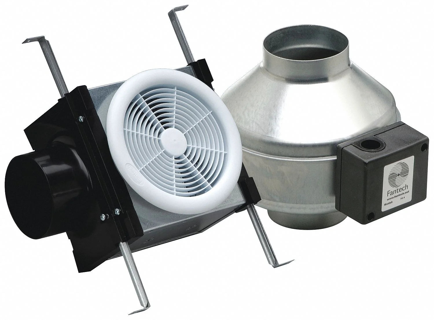Fantech Exhaust Fan Kit,4 In. Dia.  PB110