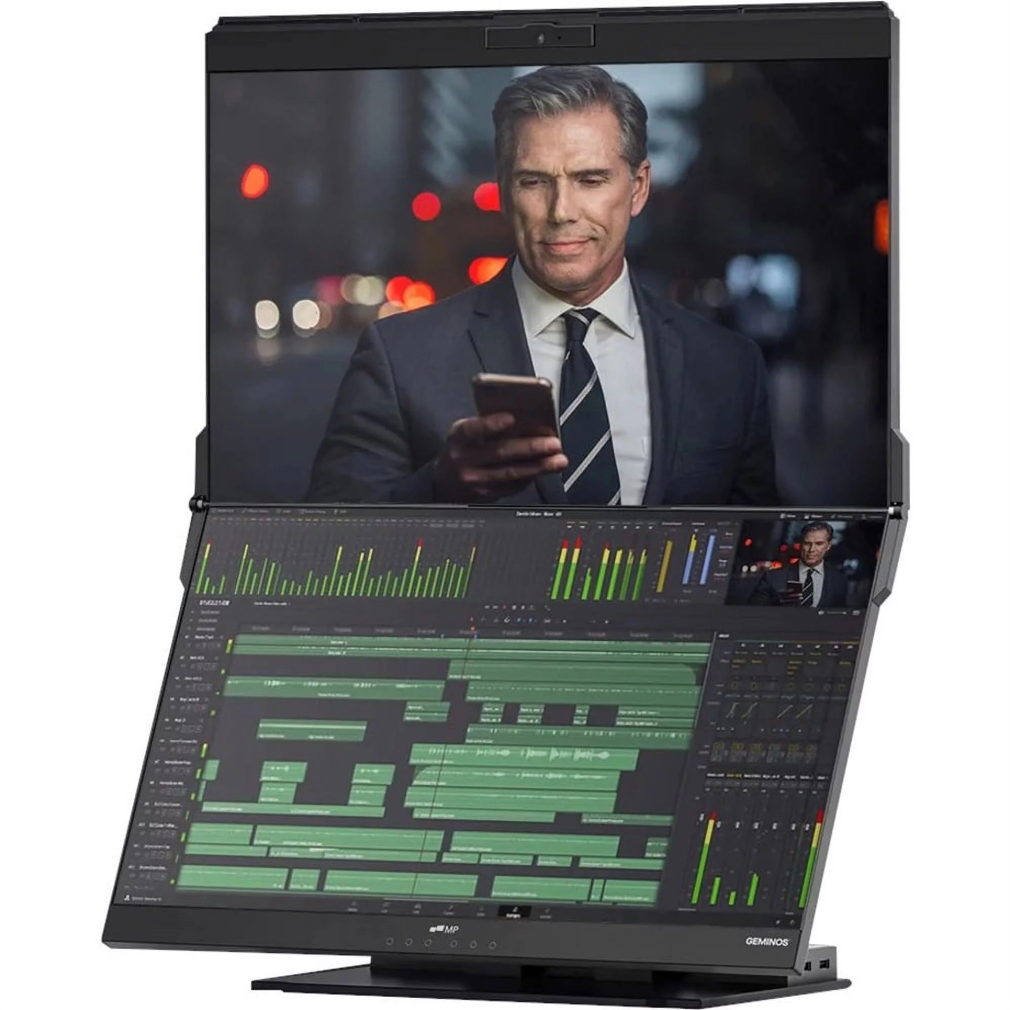 Mobile Pixels Geminos X 24 Webcam LCD Touchscreen Monitor