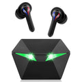 UrbanX True Wireless Earbuds Bluetooth 5.0 IPX8 Waterproof Touch Control Earbuds with Mic Earphones in-Ear Deep Bass Built-in Mic Bluetooth Headphones For Nokia 7.1 - Black