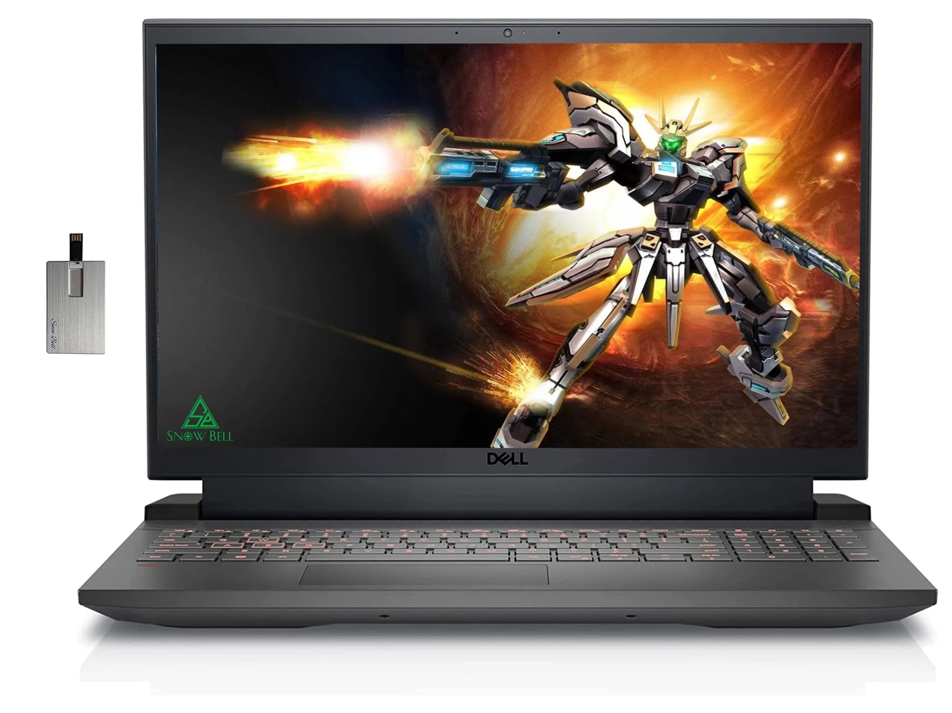 Dell G15 15.6 FHD 120Hz Gaming Laptop, Intel 12-Core i7-12700H, 16GB RAM, 512GB PCIe SSD, NVIDIA GeForce RTX 3050Ti, RGB Backlit Keyboard, HD Camera, HDMI, Gray, Windows 11 Home