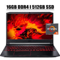 Acer Nitro 5 15 2020 Premium Gaming Laptop I 15.6 Full HD IPS Display I AMD Hexa-Core Ryzen 5 4600H 3.0GHz I 16GB DDR4 512GB SSD I 4GB GeForce GTX 1650 Backlit WIFI HDMI Win 10 Pro
