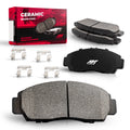 Front Ceramic Carbon Fiber Brake Pads for 1995-1997 Honda Civic del Sol