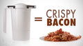 WowBacon Microwave Bacon Cooker Cook crispy bacon in minutes without any mess.