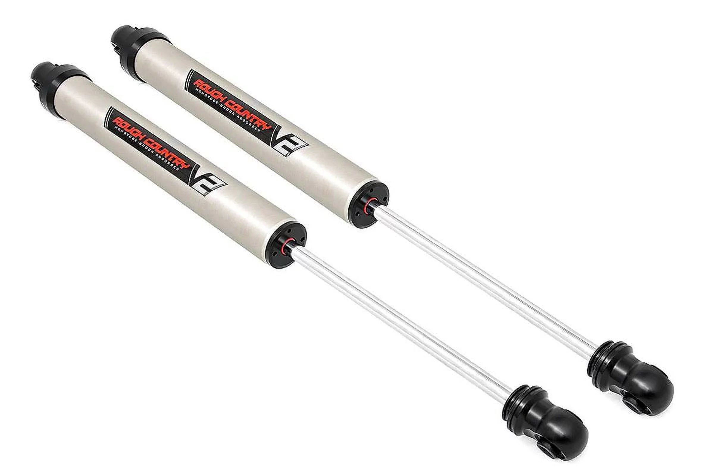 Rough Country 0-6 V2 Monotube Rear Shocks for 2003-2022 Ram 3500 4WD - 760744_A