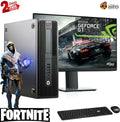 Restored Gaming HP Z240 Workstation SFF Computer Core i5 6th 3.4GHz, 8GB Ram, 500GB HDD, 240GB M.2 SSD, NVIDIA GT 730, New 19 LCD, Keyboard and Mouse, Wi-Fi, Win10 Home Desktop PC (Refurbished)