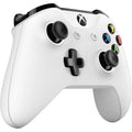 Pre-Owned Microsoft Xbox One S White Wireless Bluetooth Controller (TF5-00001) (Refurbished: Good)