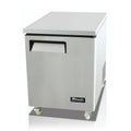 27.5 in. 6.5 cu. ft. Competitor Series Undercounter Freezer, Stainless Steel & Galvanized Steel