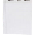 School Smart Graph Ruled Flip Chart Paper, 27 x 34 Inches, 50 Sheets, Pack of 4