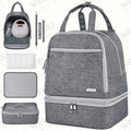 Breast Pump Bag, Spectra Pump Backpack, Pumping Bag for Working Mom, Compatible with Spectra S1, S2, Grey
