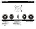 StopTech 128.61087R StopTech Sport Rotors; Drilled; Rear Right;11.81 in. Dia.; 1.38 in. Height; Fits select: 2005-2014 FORD MUSTANG