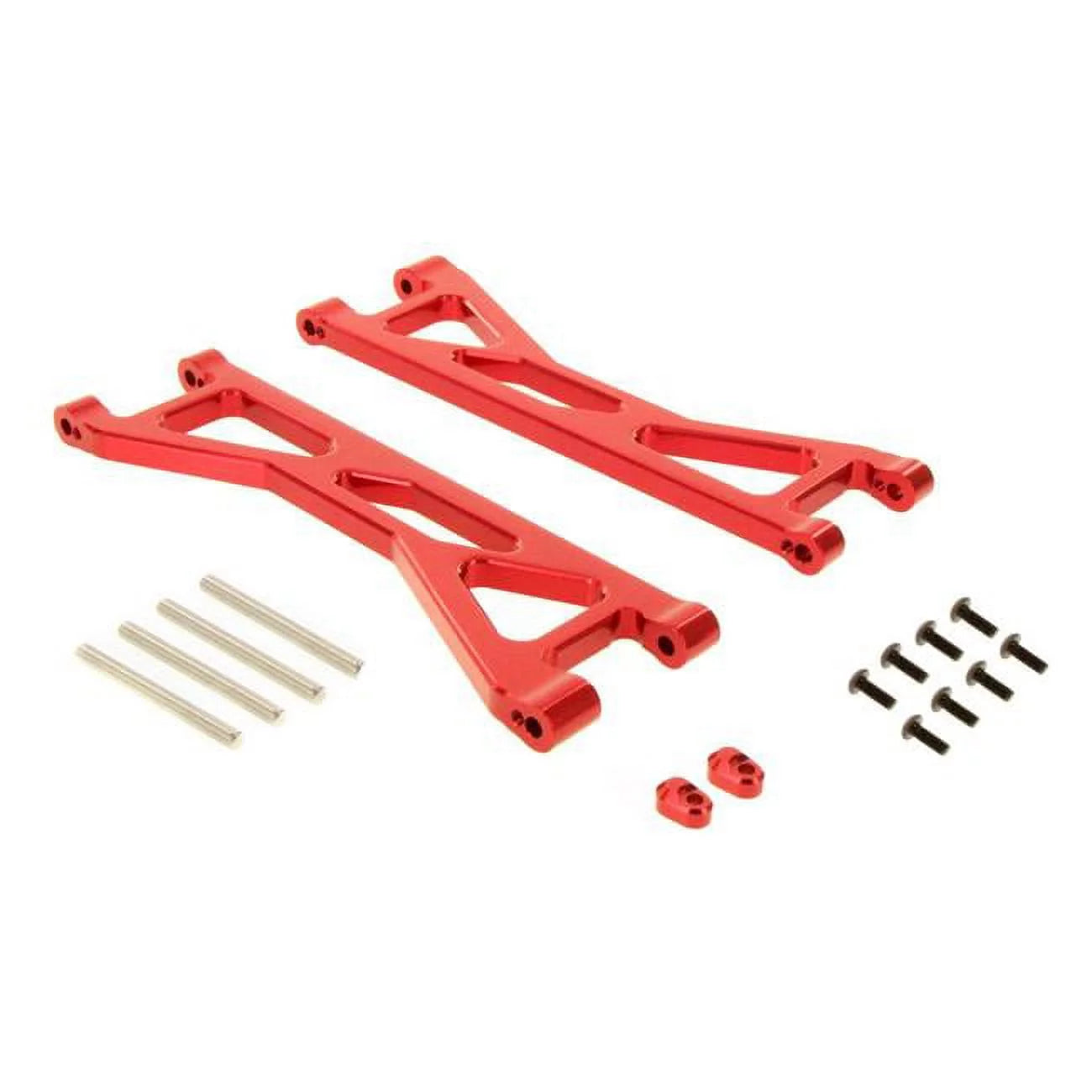 Atomik RC ATK4063R X-Maxx Alloy Front & Rear Upper Arm, Red