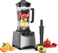 Gecheer 1400W Blender with 6 Blad-es 1.8L Large Capacity -Slip 2 Modes for Home Use