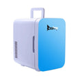 ZOKOP AQ-6L-B Electric Mini Portable Fridge Cooler & Warmer (6 Liter / 0.21 Cuft / 8 Can) AC/DC Portable Thermoelectric System Blue