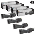 LD Compatible Xerox 106R03480 Black Toner 4PK for Phaser 6515 & WorkCentre 6515