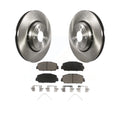 Transit Auto - Front Disc Brake Rotors And Ceramic Pads Kit For Honda Civic Accord Acura ILX K8C-100243
