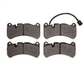 Front Brake Pad Set - Compatible with 2014 - 2020 Maserati Ghibli with 6-Piston Front Calipers 2015 2016 2017 2018 2019