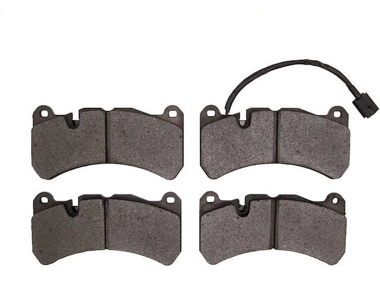 Front Brake Pad Set - Compatible with 2014 - 2020 Maserati Ghibli with 6-Piston Front Calipers 2015 2016 2017 2018 2019
