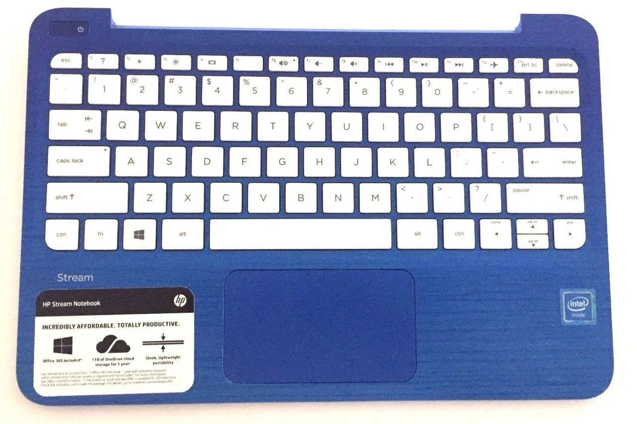 New Genuine Stream 11-R Palmrest Touchpad With Keyboard EAY0H00302A 830778-001