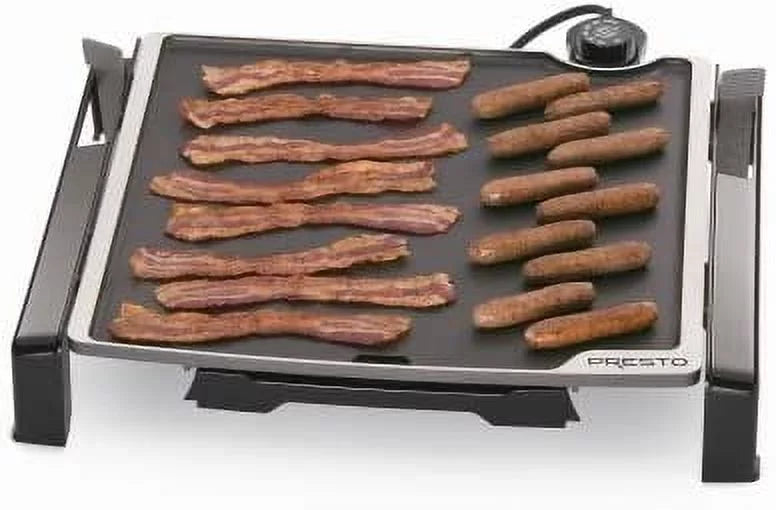 Presto 07071 15 Black Tilt-N-Fold Electric Griddle