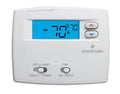 White-Rodgers 1F89-0211 Dual Powered Non Programmable Heat Pump Digital Thermostat - White
