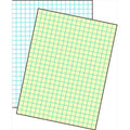 School Smart 085481 Cross-Section Ruled Drawing Paper, Manila - 1 In. Ruled