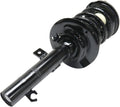 Shock Absorber and Strut Assembly Compatible with 2006-2007 Ford Focus Front, Passenger Side Front Wheel Drive, USA Built Vehicle Black