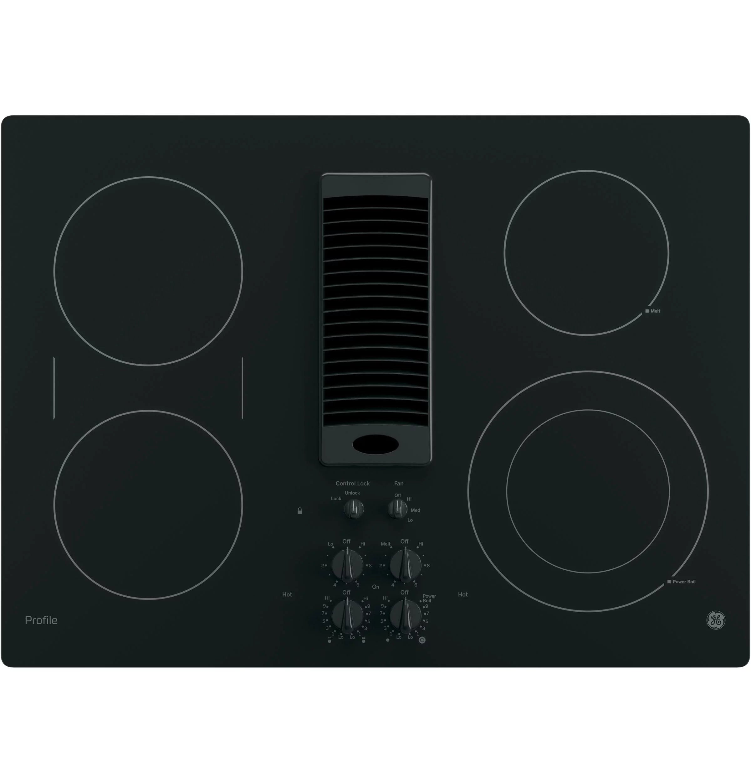GE APPLIANCES PP9830DRBB  COOKTOPS (ELECTRIC) Stainless Steel