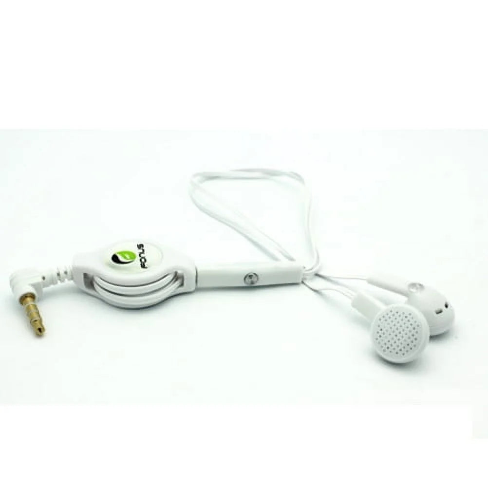 Hands-free Headphones Retractable Earphones Headset Handsfree Earbuds K1W for Motorola Droid Turbo 2, Moto e6 E5 E4 PLUS Play - NABI DreamTab HD8, XD 10.1 - Nokia 3.1, 7.1, Plus