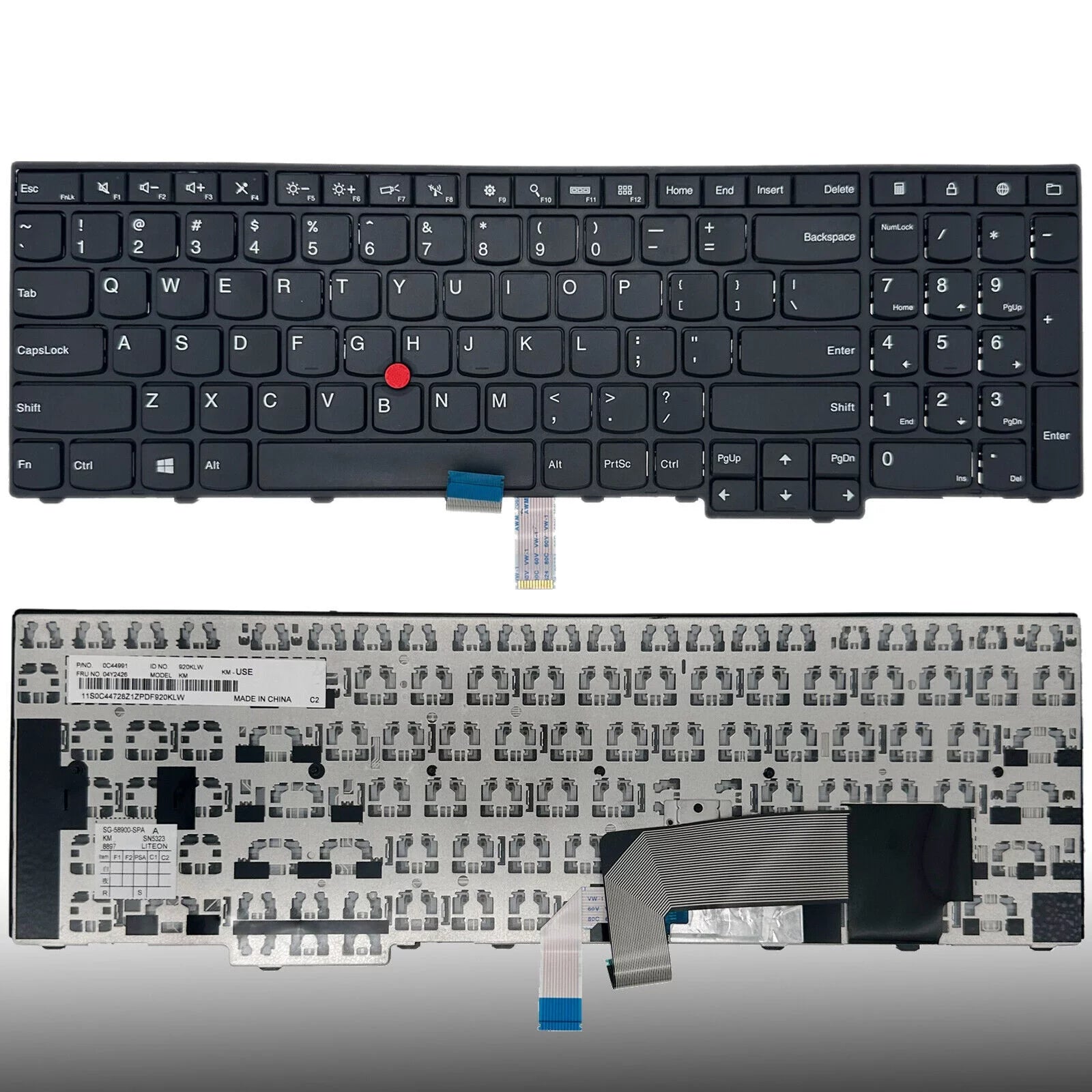 For Lenovo Thinkpad T560 Keyboard T560 20FH 20FJ Keyboard US 04Y2387