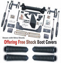 ZoneOffRoad 1998-1998 Fits Chevrolet Silverado 1500 2500 Fits GMC Sierra 1500 2500 1992-1998 Suburban 1500 Tahoe Fits GMC Yukon 6 Suspension System With Free Boot Protectors C14N/ZONU3100X4