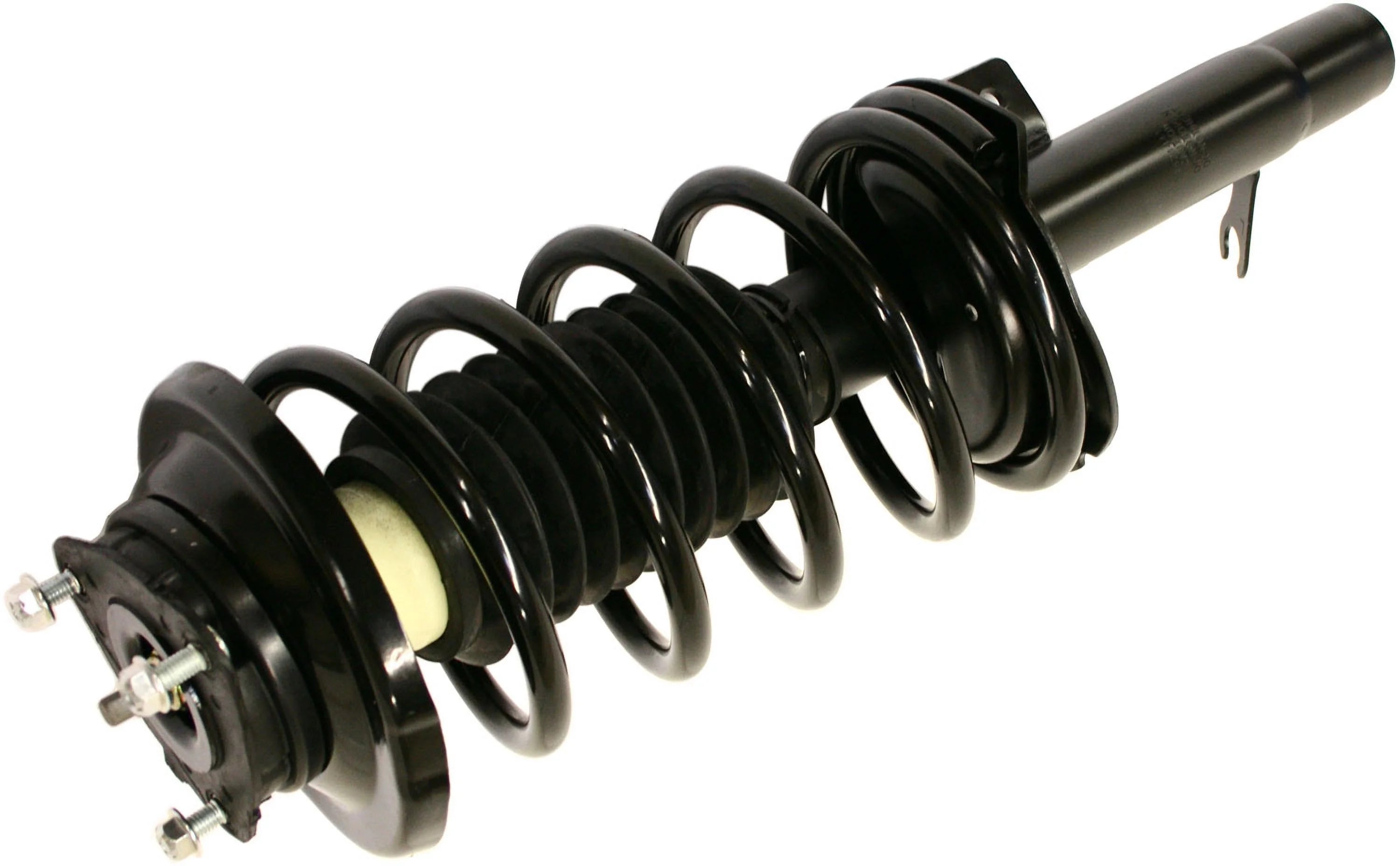 Shock Absorber and Strut Assembly Compatible with 2000-2005 Ford Focus Front, Driver Side Front Wheel Drive Black