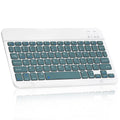 Ultra-Slim Bluetooth rechargeable Keyboard for Mate 30 RS Porsche Design and all Bluetooth Enabled iPads, iPhones, Android Tablets, Smartphones, Windows pc -Pine Green