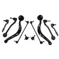 Hex Autoparts Front Upper Lower Suspension Control Arm & Steering Repair Kit replacement for BMW X5 E53 2000 2001 2002 2003 2004 2005 2006
