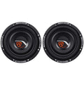 (2) Rockville W8T4-S2 8 Shallow Mount 2000w Car Subwoofers 2 Ohm Subs