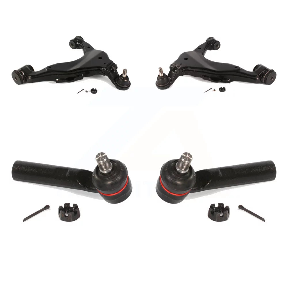 Front Suspension Control Arm Assembly And Tie Rod End Kit For Toyota 4Runner FJ Cruiser Lexus GX470 KTR-102835
