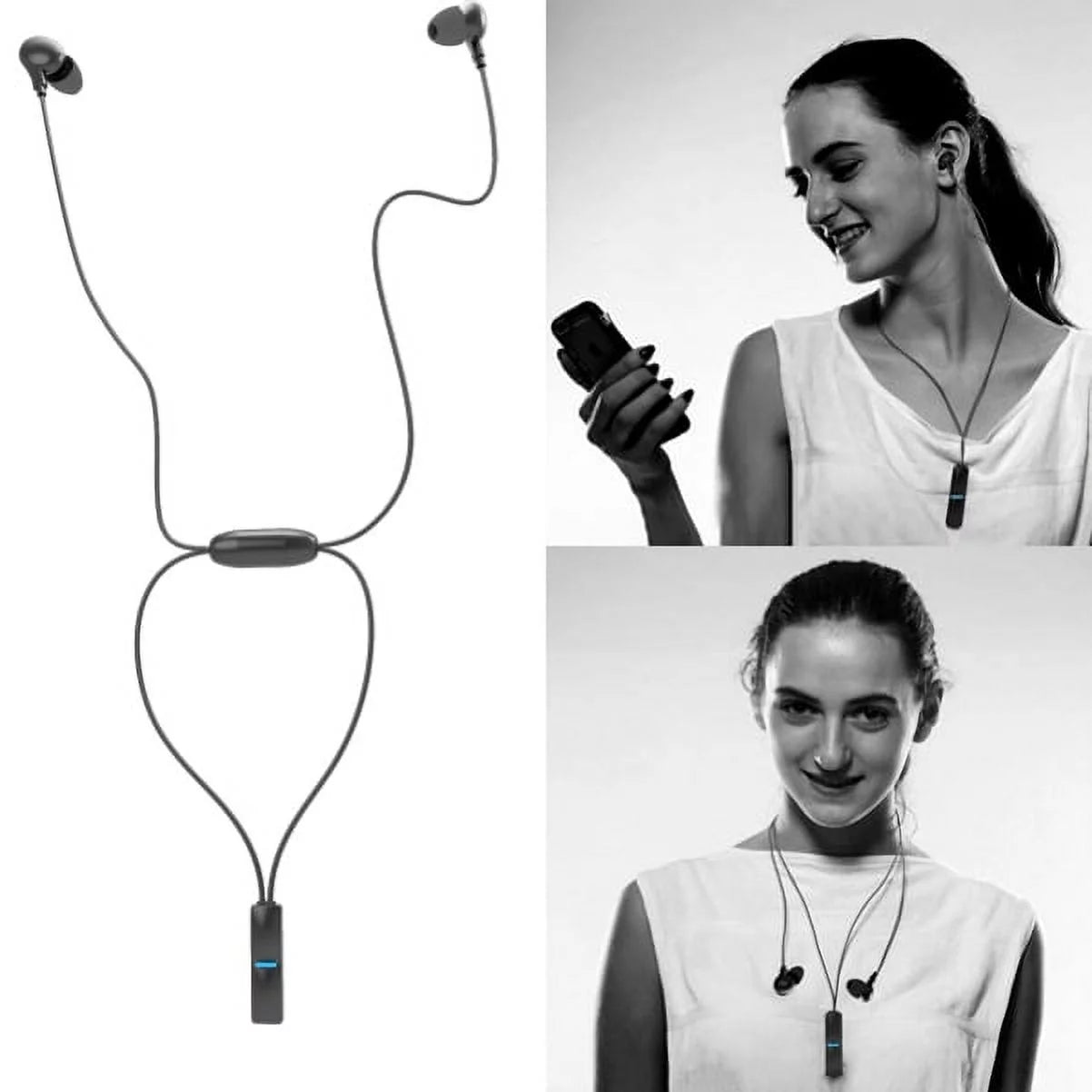 Earphones Sports Wireless Headset Hands-free Mic Hi-Fi Sound Headphones Y1K for Motorola Razr (2020) - NABI DreamTab HD8, XD 10.1 - Nokia 3.1, 7.1, Plus - Nubia Red Magic 3 / 3S - OnePlus 6
