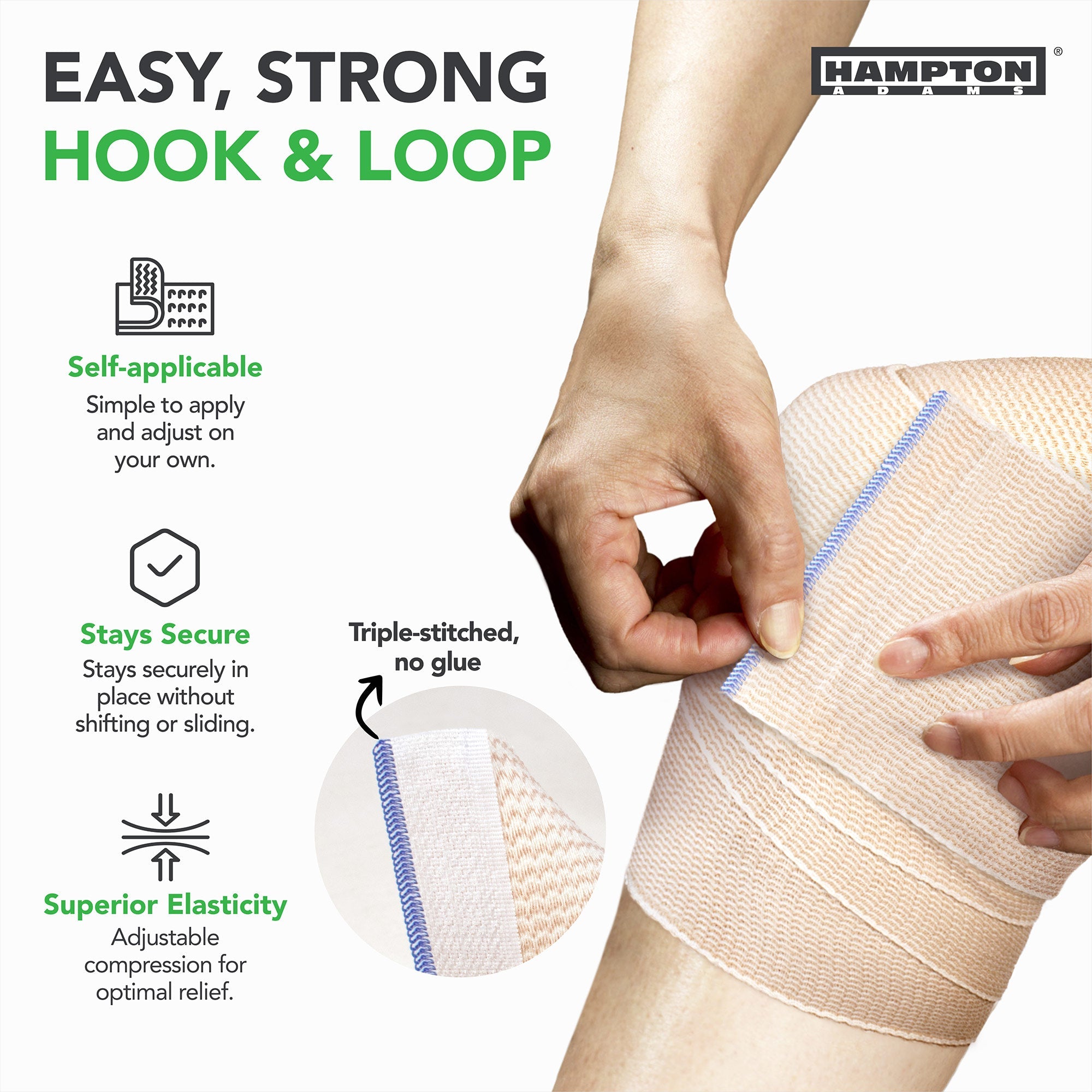 Elastic Bandage Wrap Velcro