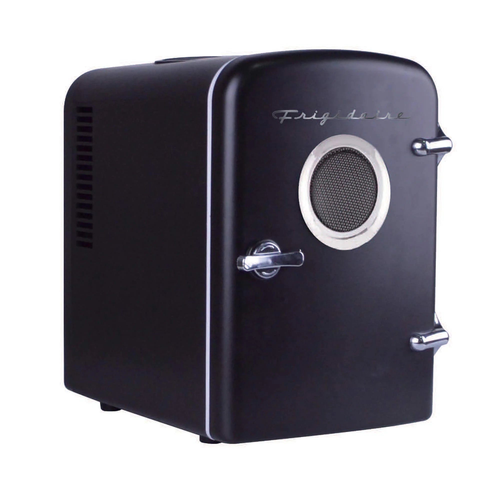 Frigidaire Portable Retro 6-can Mini Cooler, EFMIS151, Built-in Bluetooth(R) Speaker, Black