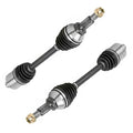 Detroit Axle - 2.4L Complete Front CV Axle Drive Shafts Replacement for 2008 2009 2010 Saturn Vue Chevrolet Captiva Sport