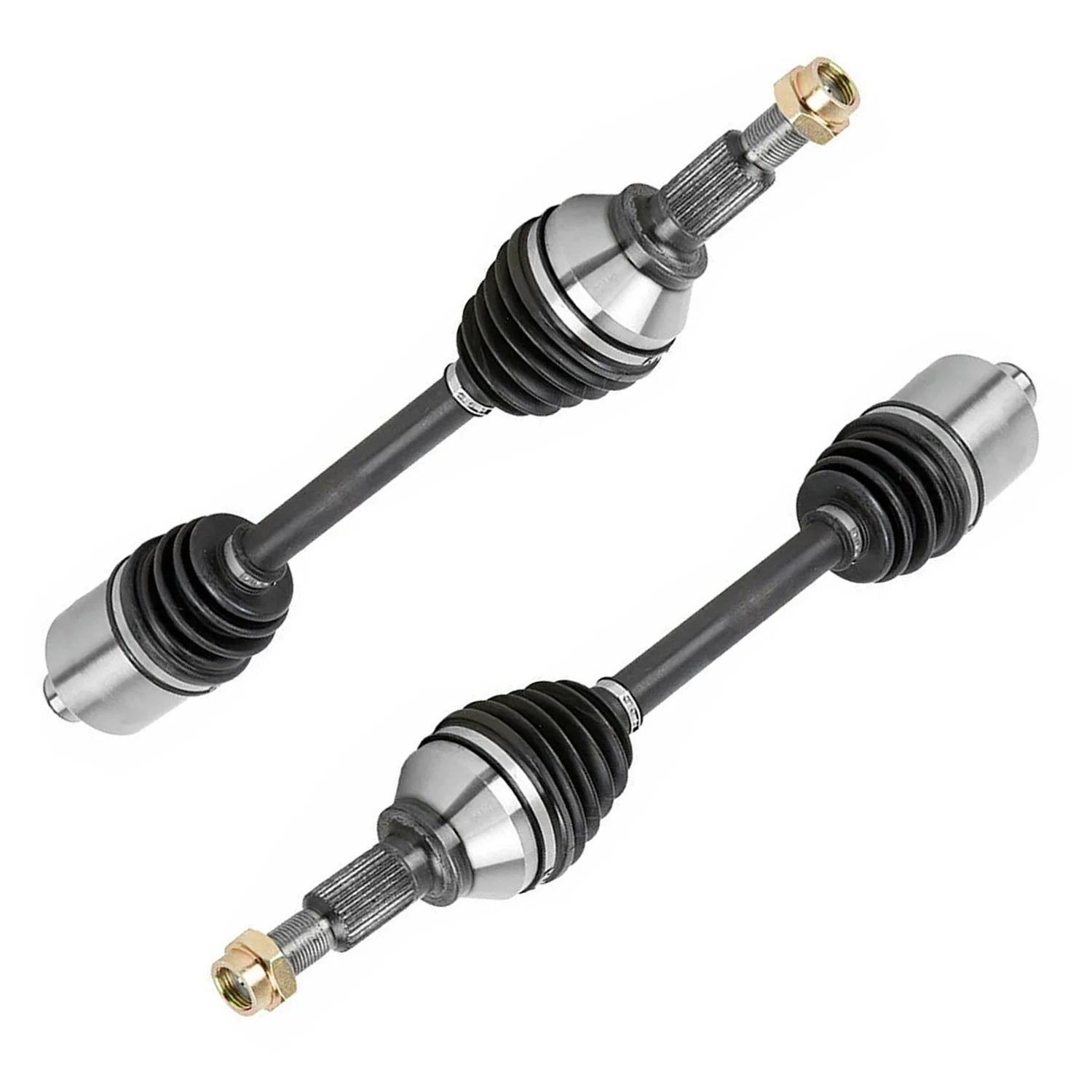 Detroit Axle - 2.4L Complete Front CV Axle Drive Shafts Replacement for 2008 2009 2010 Saturn Vue Chevrolet Captiva Sport