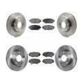 Transit Auto - Front Rear Disc Brake Rotors And Semi-Metallic Pads Kit For Mazda 3 Sport 2.5L K8F-101465