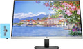 HP 27mq Monitor 1F2J9AA#ABA Bundle with Docztorm Dock, 27 QHD IPS (2560x1440) 60Hz Display, 1 HDMI 1.4, 1 VGA, Anti-Glare, Flicker-Free, Ideal for Home & Business, Black/Silver (2024 Latest Model)