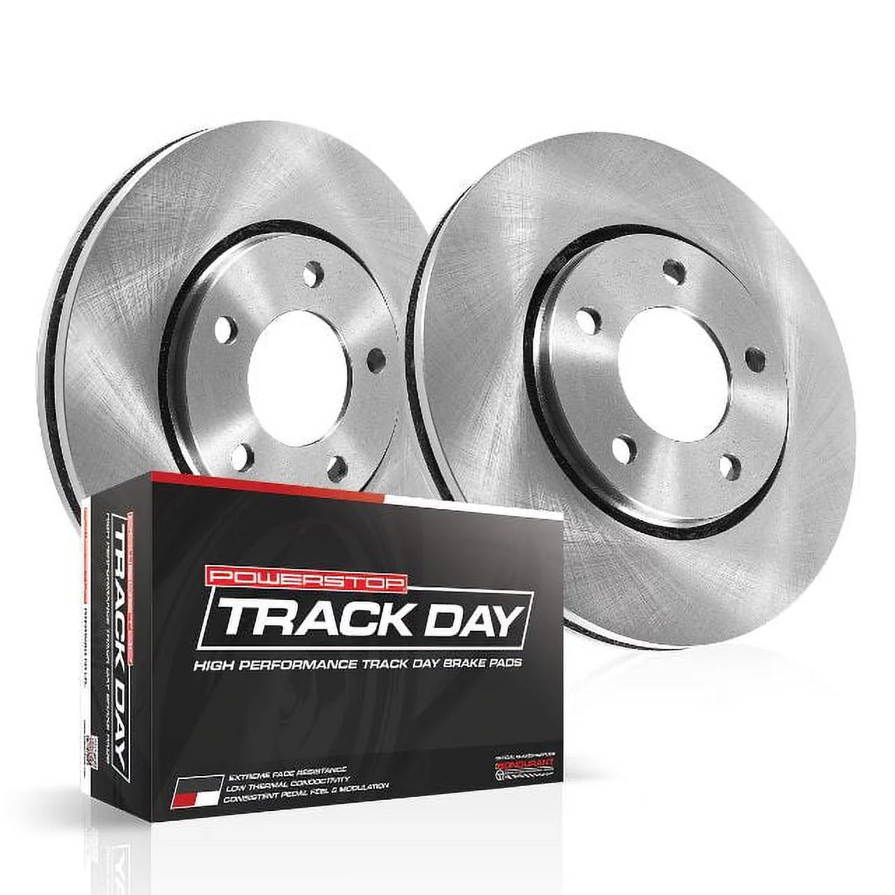 Power Stop Rear Track Day Brake Pad and Rotor Kit TDBK2391