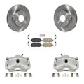 Transit Auto Front Disc Brake Caliper Rotors And Ceramic Pads Kit For Honda Civic KC8-100087N