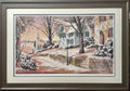 Denise Patchell-Olson December Twilight CUSTOM FRAMED Signed #'d Litho Nature Generic