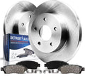 Detroit Axle - Rear Brake Kit for 2007 2008 2009 Hyundai Santa Fe Replacement Disc Brakes Rotors and Ceramic Brake Pads