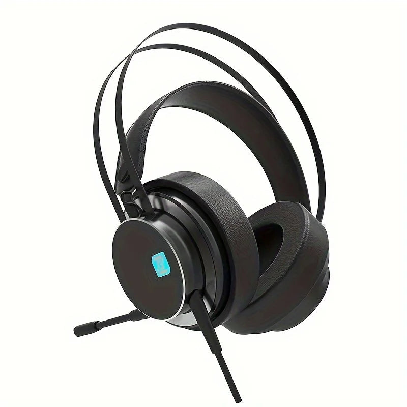 Wired Gaming Microphone With Chicken-eating 7.1 Virtual Sound Positioning Game Headphones  All Directional Noise Reduction