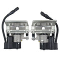 GELUOXI Pair Electric Brake Caliper w/ Motor Rear for Audi A8 S8 D3 4E 02-10 4E0615404A 4E0615403B